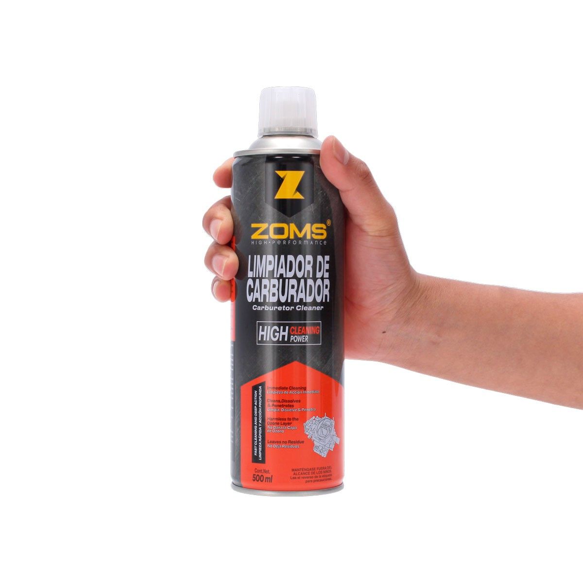 LIMPIADOR CARBURADOR ZOMS 500ML