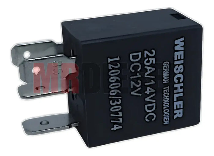 RELEVADOR UNIVERSAL 12V 15A - 25A 4TERMINALES