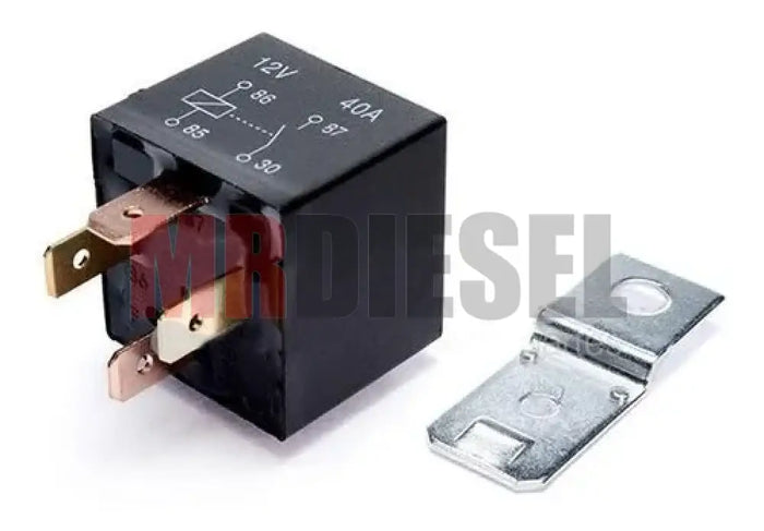 RELEVADOR UNIVERSAL 12V 40A 4TERMINALES