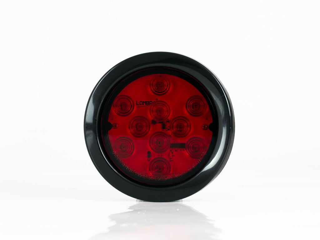 PLAFON EMBUTIDO REDONDO 4 PULGADAS ROJO LED