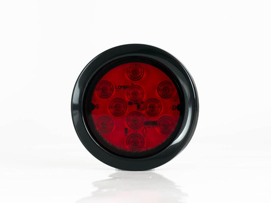 PLAFON EMBUTIDO REDONDO 4 PULGADAS ROJO LED