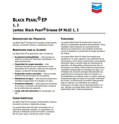 GRASA BLACK PEARL CHEVRON