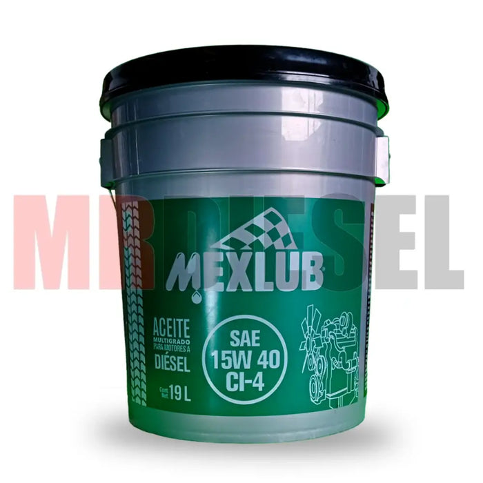 ACEITE DIESEL 15W40 CI4 MEXLUB 19LTS