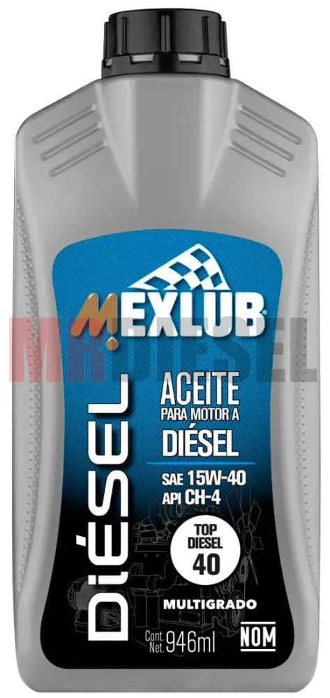 ACEITE DIESEL 15W40 MEXLUB LITRO