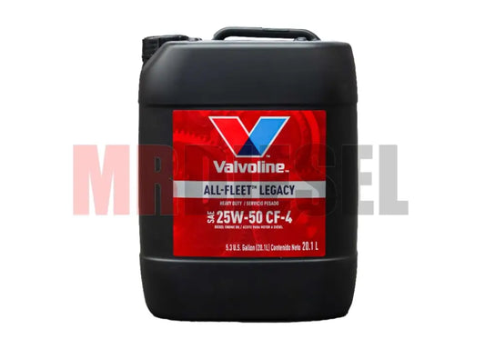 ACEITE DIESEL MOTOR 25W50 VALVOLINE 19LTS ACEITES