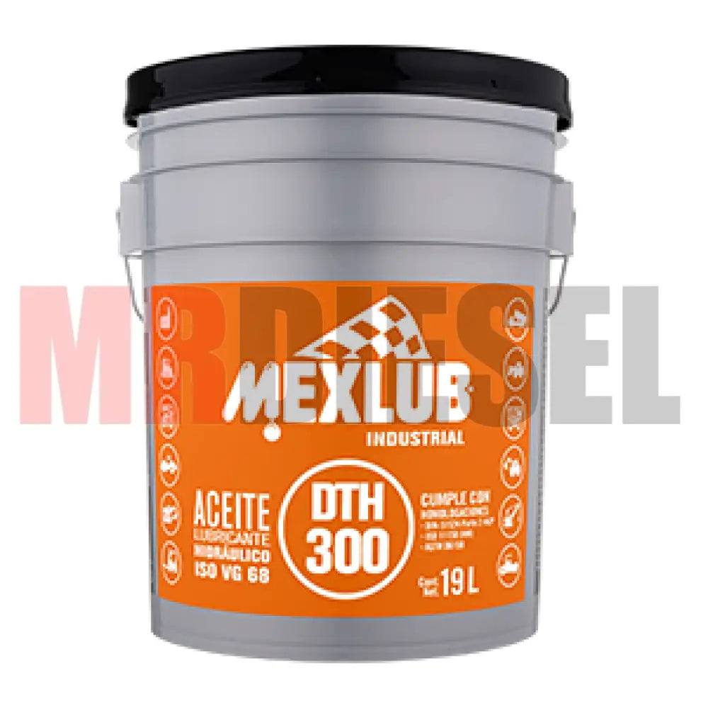 ACEITE HIDRAULICO H300 MEXLUB 19LTS ACEITES