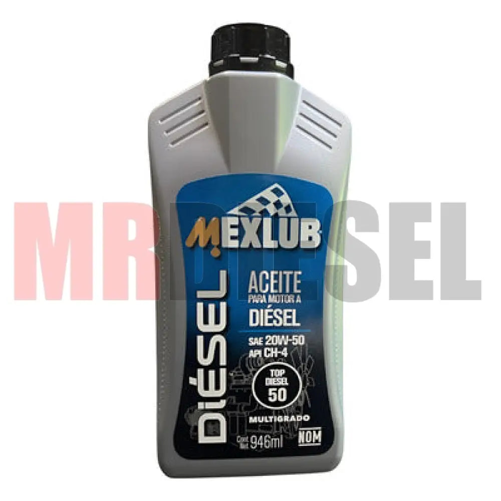 ACEITE MOTOR DIESEL SAE50 MEXLUB LT ACEITES