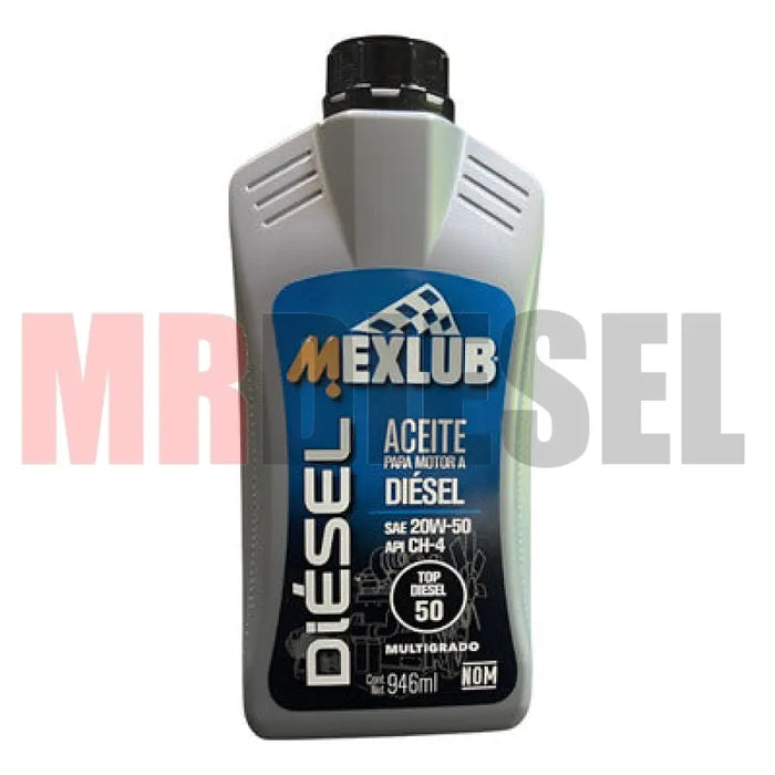 ACEITE MOTOR DIESEL SAE50 MEXLUB LT