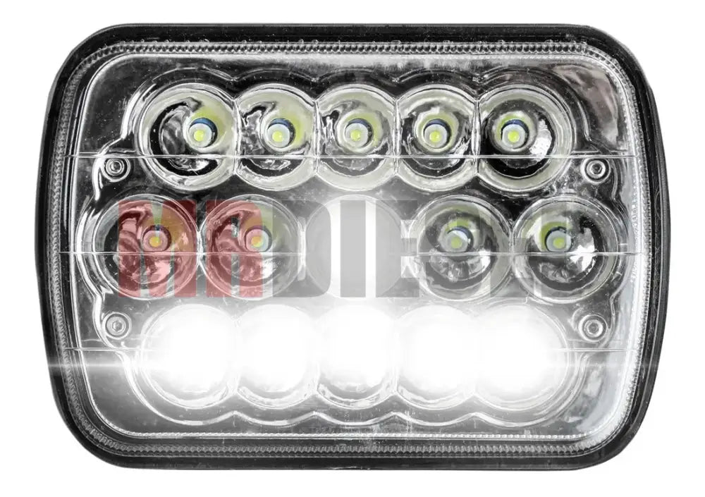 FARO CUADRADO LED ALTA Y BAJA PARTES ELECTRICAS