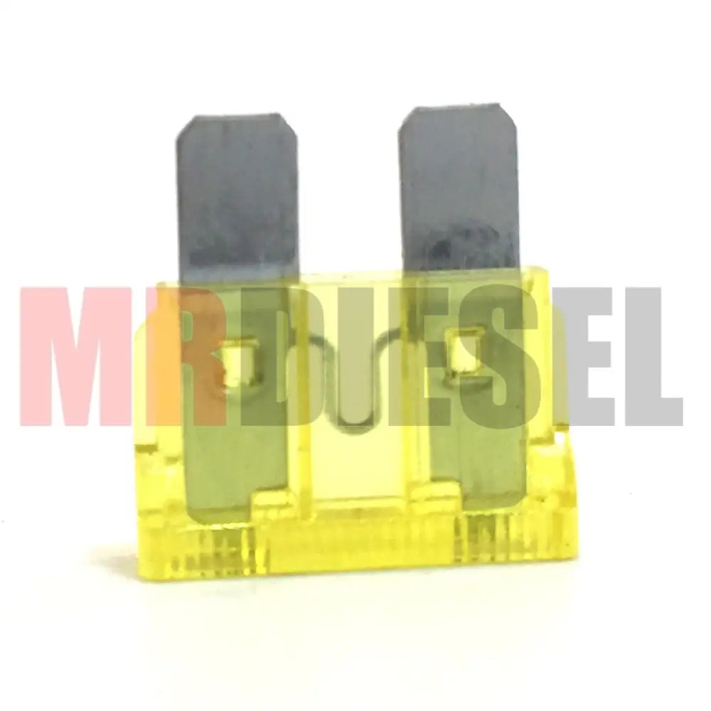 FUSIBLE MODERNO AMARILLO 20A PARTES ELECTRICAS