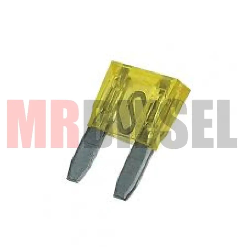 FUSIBLE MODERNO MINI AMARILLO 5A PARTES ELECTRICAS