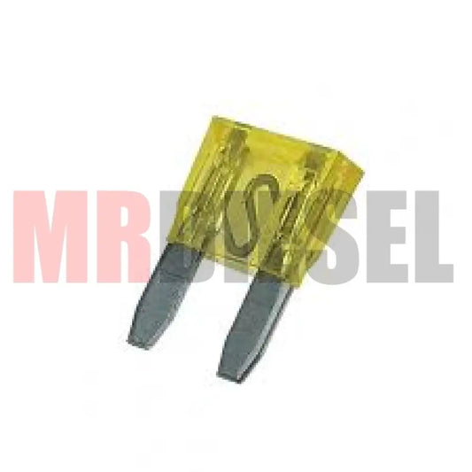 FUSIBLE MODERNO MINI AMARILLO 5A PARTES ELECTRICAS