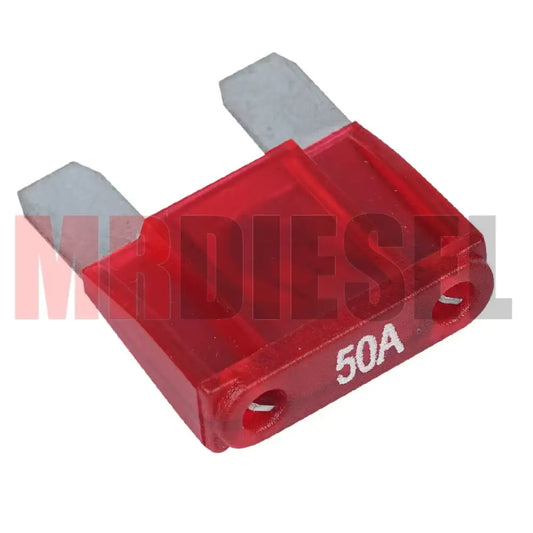 FUSIBLE MODERNO ROJO GDE 50A PARTES ELECTRICAS