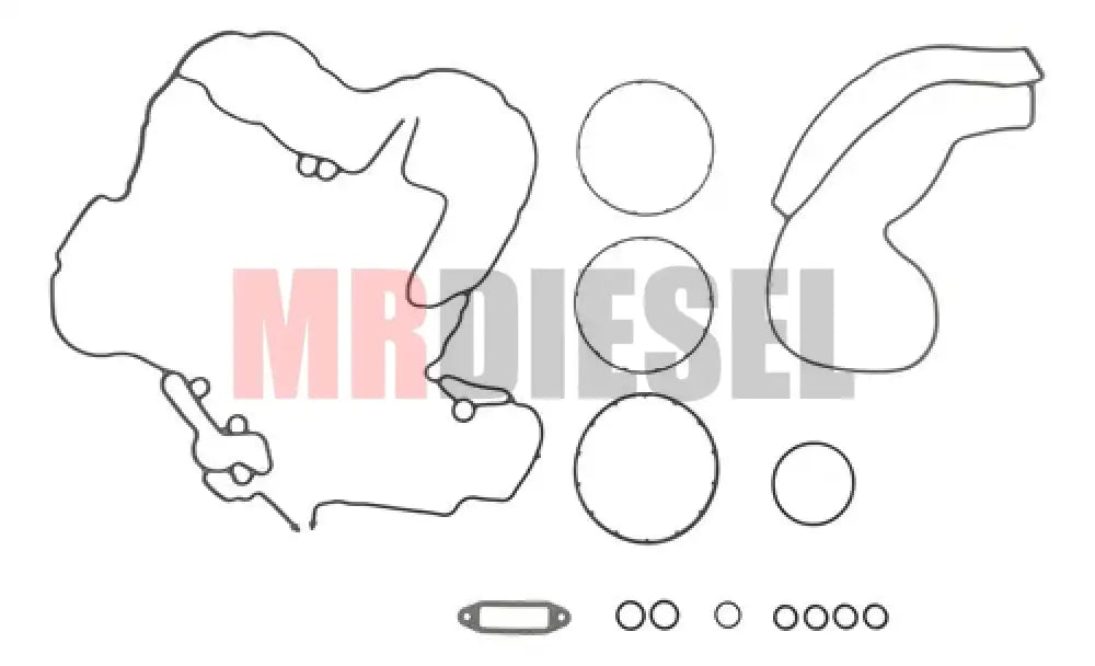 KIT DE EMPAQUES SIN EMPAQUE DE CÁRTER EMPAQUES