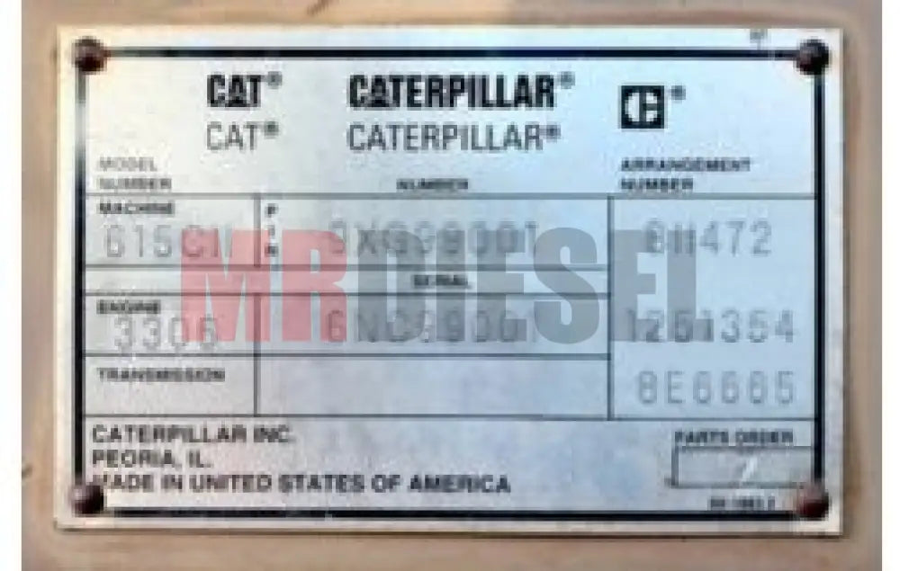 MEDIA REPARACION CATERPILLAR