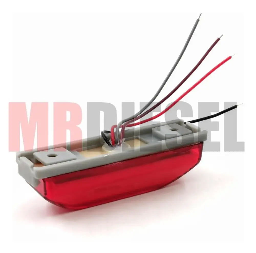 PLAFON LATERAL PLASMA ROJO PARTES ELECTRICAS