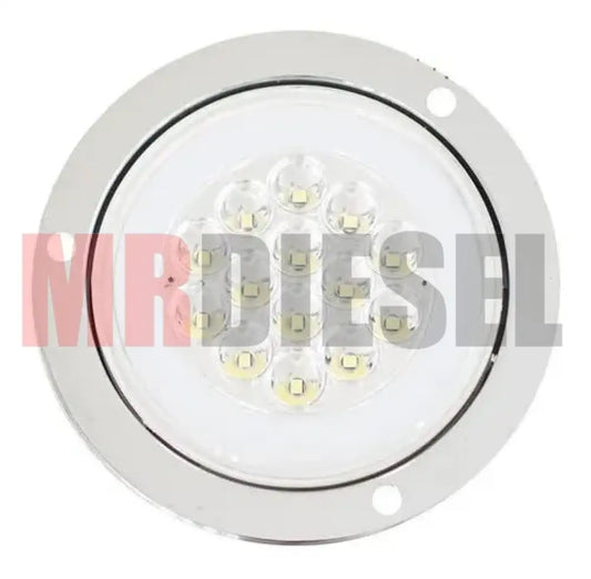 PLAFON REDONDO 4 PULGADA TRASPARENTE LED PARTES ELECTRICAS