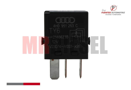 RELEVADOR BOMBA DE GASOLINA 4A 5TERMINALES PARTES ELECTRICAS