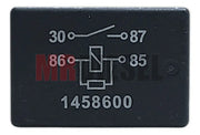 RELEVADOR UNIVERSAL 12V 15A 25A 4TERMINALES PARTES ELECTRICAS
