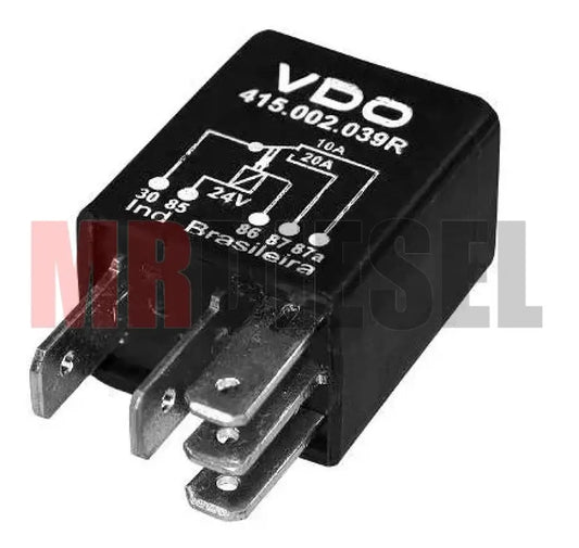 RELEVADOR UNIVERSAL 24V 20 25A 5TERMINALES PARTES ELECTRICAS